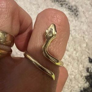 SOLD Kundalini ring.  14k.  5gm.